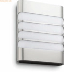 Signify Philips myGarden LED Wandleuchte Raccoon 270lm Edelstahl