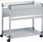 Durable H&auml;ngemappenwagen System File Trolley 90 A4 f&uuml;r 90 Mappen grau