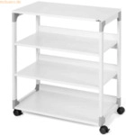 Durable Druckertisch BxTxH750x879x432mm auf Rollen grau