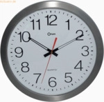 Orium Wanduhr wasserdicht Edelstahl Durchmesser 35 cm