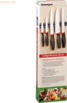 Esmeyer Messerset AUREA 291-423 5-teilig Magnetleiste schwarz/rot