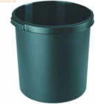 Han Papierkorb Standard mit Griffmulden 30 Liter schwarz