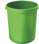 Han Papierkorb Standard mit Griffmulden 30 Liter gr&uuml;n