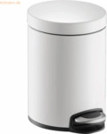 Helit Treteimer Classic 5 Liter wei&szlig;