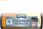 Swirl M&uuml;llbeutel 10l mit Fixierband anthrazit VE=15 St&uuml;ck