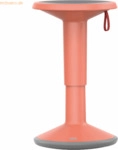 Interstuhl Hocker UPis1 100U lachsorange