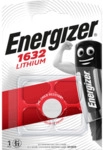 Energizer Knopfzellen-Batterie Lithium CR1632 3,0 Volt - 1 St&uuml;ck.