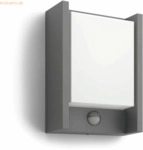 Signify Philips myGarden IR LED Wandleu Arbour 600lm Bewegmeld Anthraz
