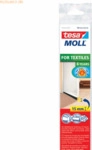 5 x Tesa T&uuml;rdichtschiene f&uuml;r Textilb&ouml;den 1mx43mm wei&szlig;