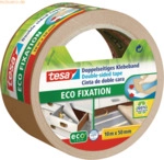 6 x Tesa Verlegeband ecoLogo Fixation doppelseitig 50mmx10m