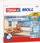 Tesa Silikondichtung tesamoll f&uuml;r Fenster und T&uuml;ren9x7mmx6m