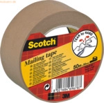 Scotch Packband 50mm x 50m 110my Papier braun