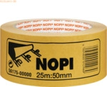6 x Nopi Klebeband doppelseitig 25mx50mm