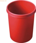Helit Gro&szlig;raum-Papierkorb 45l rot