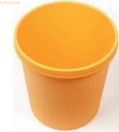 Helit Gro&szlig;raum-Papierkorb 45l gelb