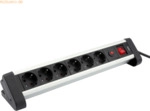 IOIO Steckdosenleiste SL 2625 S 6-fach silber/wei&szlig;