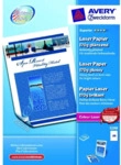 Avery Zweckform Farblaserpapier Superior A4 beidseitig beschichtet gl&auml;