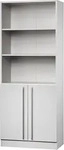 Kompatibel 7700/5/5/RE, Kompatibel mcbuero.de Regal 5 OH 80x42x200,4cm 2 T&uuml;ren unten