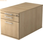 mcbuero.de Rollcontainer 80cm 1 Schub 1 H&auml;ngeregistratur Schloss Relin