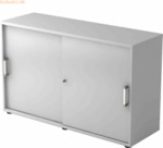 mcbuero.de Schiebet&uuml;rschrank Derie 9 2 OH BxTxH 120x40x74,8cm Griff CE