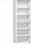 Geram&ouml;bel Regal Flex S-386001-W 6OH 6B&ouml;den 800x2.160x400mm wei&szlig;