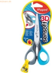 Maped Schere Sensoft Linksh&auml;nder 13 cm farbig sortiert
