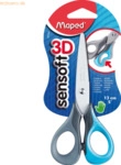 Maped Schere Sensoft 13 cm farbig sortiert auf Blisterkarte