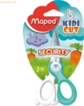 Maped Schere KidiCut 12 cm glasfaserverst&auml;rkte Klinge farbig sortiert