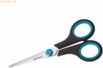 Westcott Universalschere SoftGrip 13 cm schwarz/blau