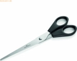 12 x Durable Schere 18cm runde Spitze schwarz