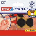 20 x Tesa Filzgleiter Protect Durchmesser 26mm rund braun