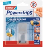 Tesa Powerstrips Haken Zoom Waterproof Metall VE=1 St&uuml;ck