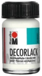 Marabu Decorlack Acryl - wei&szlig; 070 15 ml.