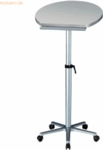 Maul Ergonomisches Stehpult Platte melaminharzbeschichtet grau