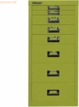 Bisley Schubladenschrank MultiDrawer A4 8 Sch&uuml;be gr&uuml;n