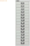 Bisley Schubladenschrank Basis A4 15 Sch&uuml;be l.grau