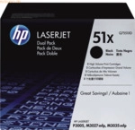 HP Toner HP 51XD Q7551XD schwarz VE=2