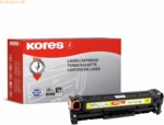 Kores Tonerkartusche kompatibel mit HP CC532A ca. 2800 Seiten yellow