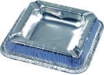 Papstar Aschenbecher Aluminium VE=10 St&uuml;ck