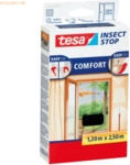 5 x Tesa Fliegengitter tesa Insect Stop Comfort T&uuml;r 0,65x2,50m 2 St&uuml;ck