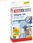 5 x Tesa Comfort-Adapterset f&uuml;r Fliegengitter-Alu-Rahmen wei&szlig;