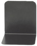 Alco Buchst&uuml;tzen 130x140x140mm Metall schwarz VE=2 St&uuml;ck