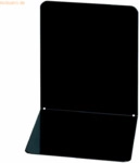 Maul Buchst&uuml;tzen Metall breit 14x12x14cm schwarz VE=2 St&uuml;ck