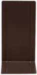 Alco Buchst&uuml;tzen 240x130x140mm Metall schwarz VE=2 St&uuml;ck