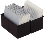 Han Karteikartenbox A5 quer 300 Karten schwarz