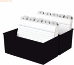 Han Karteikartenbox A7 quer 300 Karten schwarz