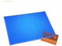 Läufer Schreibunterlage Durella Transluzent 40x53 cm blau