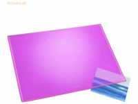Läufer Schreibunterlage Durella Transluzent 40x53 cm pink