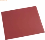 L&auml;ufer Schreibunterlage Synthos 65x52cm rot