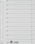 100 x Leitz Trennblatt A4 grau
